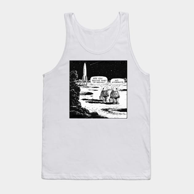 Space nightmare Tank Top by blisscartoons